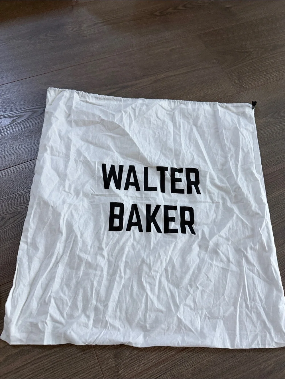 Walter Baker Leather Weaved Hazel Hobo Bag Silver Indsutrial Handle Metallic NEW
